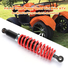 Kuuleyn Shock Suspension, 350mm/13.8in Aluminium Alloy Rear Shock Absorber Universal Fit for Dune Buggy Quad Dirt Bike ATV