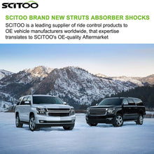 SCITOO Shocks, Front Rear Gas Struts Shock Absorbers Accessories Fit for 2000 2001 2002 2003 2004 2005 2006 for Chevy Suburban 1500/for Tahoe GMC Yukon/for Yukon XL 1500 344381 344384 Set of 4