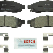 Bosch BC1015 QuietCast Premium Ceramic Disc Brake Pad Set For Infiniti: 2004-2005 QX56; Nissan: 2005-2006 Armada, 2004 Pathfinder Armada, 2004-2007 Titan; Front