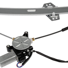 Dorman 748-130 Front Passenger Side Power Window Motor and Regulator Assembly for Select Honda Models, Black