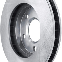 For 2013-2015 Mazda CX-5 Front Rear eLine Plain Brake Rotors Kit + Ceramic Brake Pads