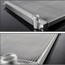 Full Aluminum Racing Radiator Powerstroke Compatible For Ford Diesel F250 F350 F450 6.0L 03-07 04 05 06 AT/MT Silver