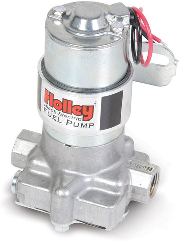Holley - 12-815-1 Electric Fuel Pump Black Auto