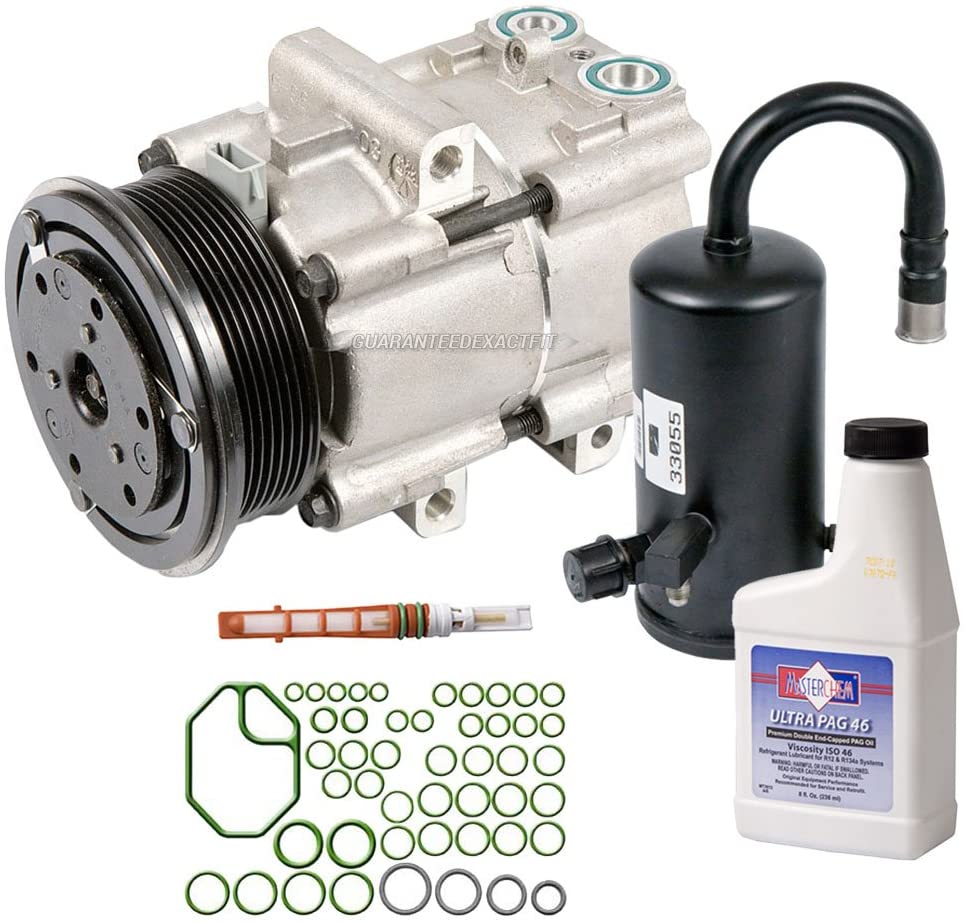 For Lincoln Town Car & Mercury Grand Marquis AC Compressor w/A/C Repair Kit - BuyAutoParts 60-81726RK NEW