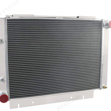 CoolingSky 4 Row Full Aluminum Radiator for 1960-1963 Ford Galaxie,Galaxie 500,Multiple L6 V8 Models