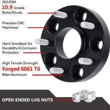 dynofit 5x4.5 Wheel Spacers for 300ZX 350Z 370Z Altima Leopard G35 G37 FX35 S14 and More, 4Pcs 25mm 5x114.3 Hubcentric Forged Wheels Spacer 66.1mm Hub Bore M12x1.25 for 5 Lug Rims