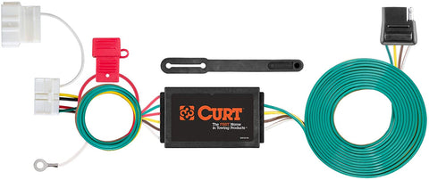 CURT 56378 Vehicle-Side Custom 4-Pin Trailer Wiring Harness, Select Honda Odyssey