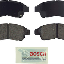 Bosch BE562 Blue Disc Brake Pad Set for Select 1992-01 Geo Prizm; Toyota Camry, Celica, Corolla, RAV4 - FRONT
