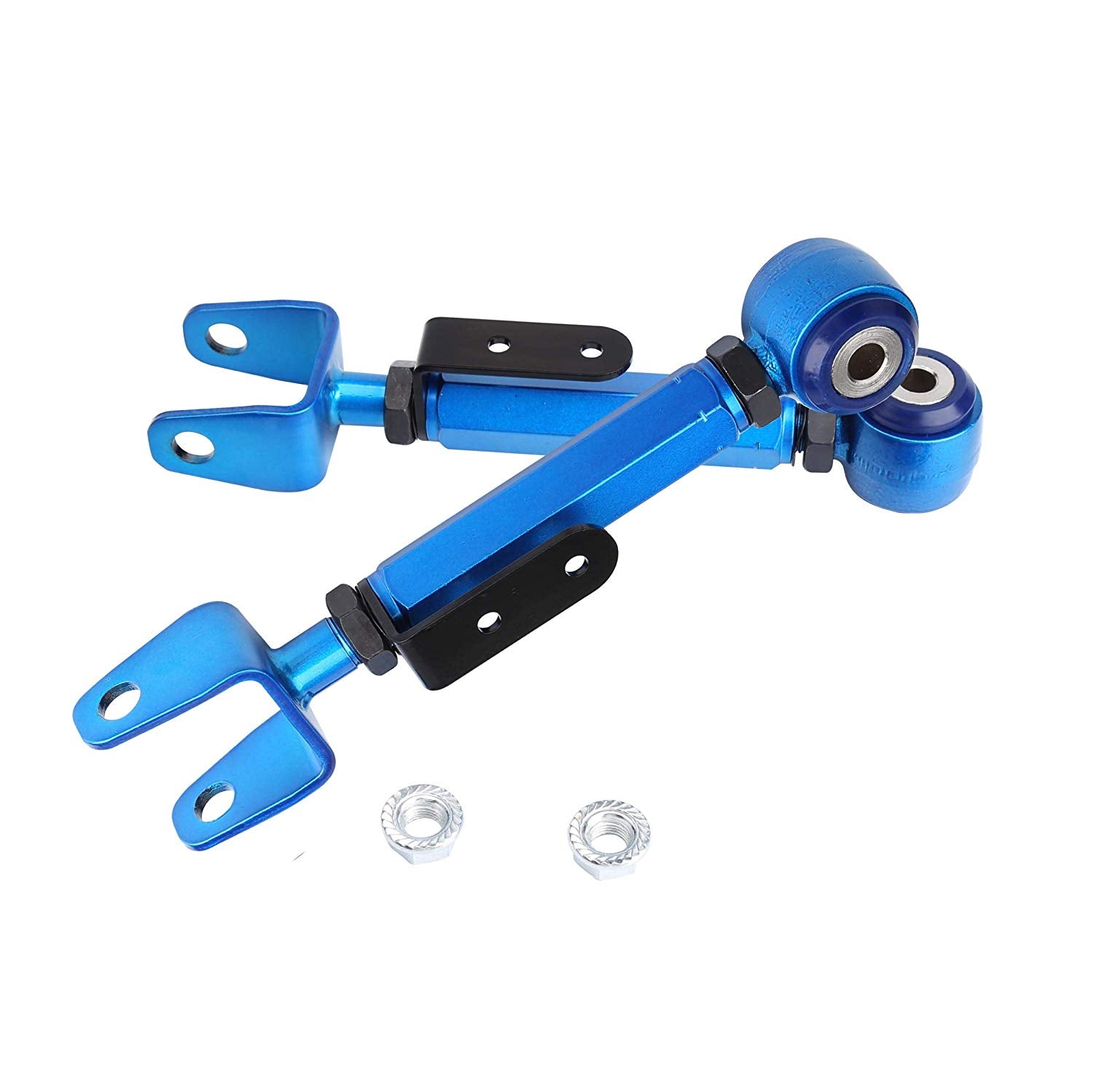 Rear Suspension Camber Arms Kit for Honda CR-V 02-06 FWD/AWD and Honda Element 03-11 FWD/AWD, Dynofit Aftermarket Adjustable Link toe Arms Set for OEM Wheels