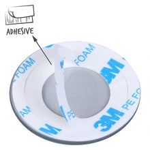 CARTMAN Automotive 2 Piece Round Mirror Blind Spot Mirror Kit 360 Degree Adjustable Safety Stick on (1 Pair)