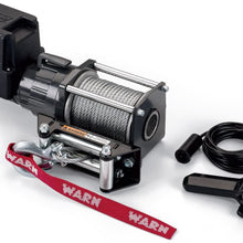 WARN 92000 Vehicle Mounted 2000 Series 12V DC Electric Utility Winch with Steel Cable: 1 Ton (2,000 lb) Pulling Capacity