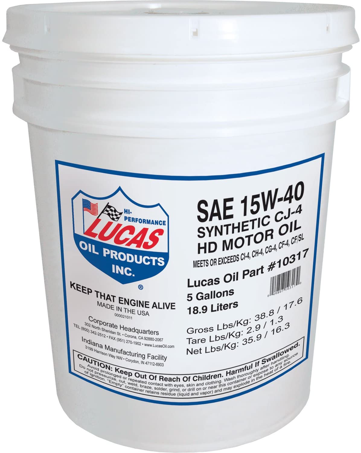 Lucas Oil 10317 Truck Oil
