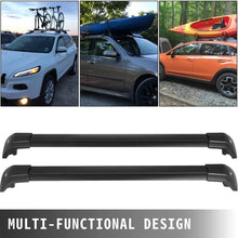 Bestauto Cross Bar Roof Racks for Hyundai Tucson 2016 2017 2018 2019 2021 Black Color New Top Roof Rack Crossbar Black