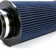 BBK 1742 BBK Cold Air Intake Replacement High Flow Washable Air Filter - Blue
