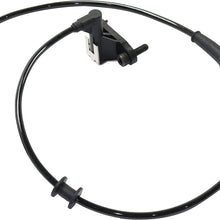 ABS Speed Sensor Compatible With 2006-2010 Ford Explorer & Mercury Mountaineer Passenger Side 2-Prong Pin Male Terminal