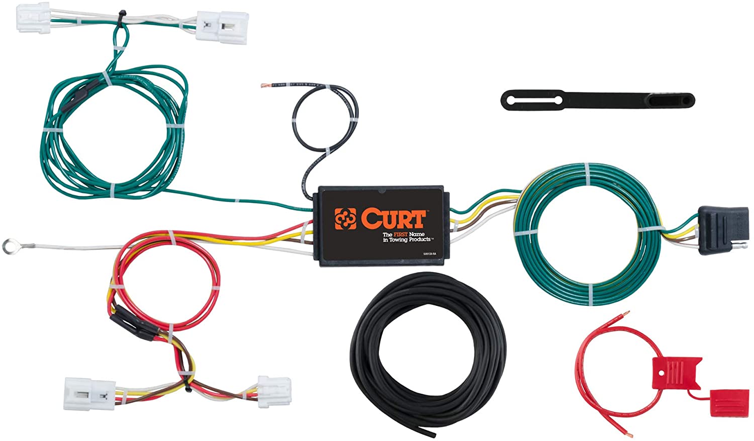 CURT 56294 Vehicle-Side Custom 4-Pin Trailer Wiring Harness for Select Nissan Maxima