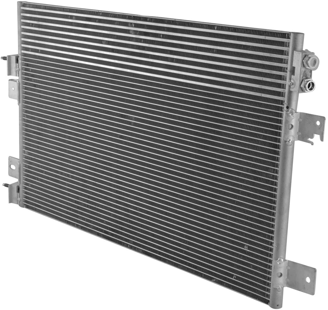 AC Condenser A/C Air Conditioning with Trans Oil Cooler for Chrysler Dodge Jeep