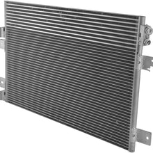 AC Condenser A/C Air Conditioning with Trans Oil Cooler for Chrysler Dodge Jeep