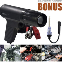 Engine Timing Light with Spark Plug Tester,Inductive Timing Light Gun Timing Light Ignition Testers Engine Ignition Coil Tester for Car Motor Motorbike Vehicle Motorcycle Marine Lawnmower