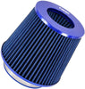 TIROL Air Filter Round Tapered Universal Auto Cold Air Intake Adjustable Neck 3