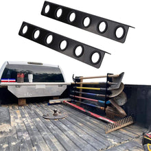 vikofan 6-Tool Landscape Truck Trailer Rack Tool Storage Rack Shovel Rack