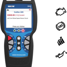 INNOVA Color Screen Light 3040e Diagnostic Code Reader/Scan Tool with ABS, Live Data and Oil Reset for OBD2 Vehicles