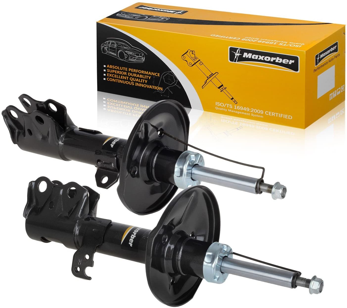 Maxorber Front Set Shocks Struts Absorber Kit Shock Set Replacement Shock Absorber 339114 339115