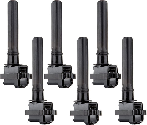 SCITOO 100% New 6pcs Ignition Coil Set Compatible with Dodg-e Intrepid/Magnum Plymouth Prowler 1998-2005 Automobiles Fit for OE: UF269 C1178