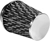 Air Filter, Car High Flow Cold Air Filter Intake Induction Kit High Power Mesh Cone(Black)