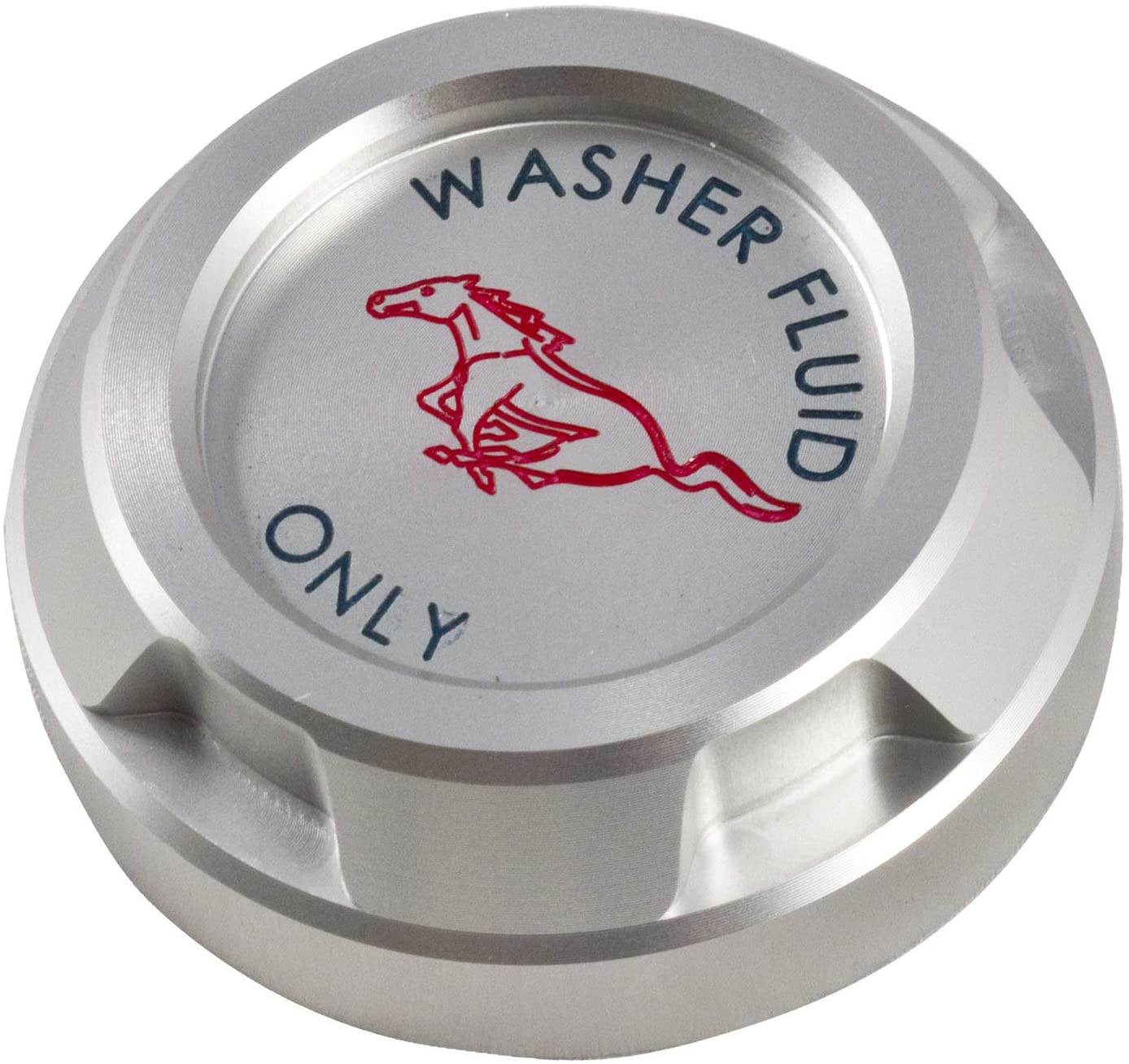 Blue Oval Industries 2015-2018 Mustang Windshield Washer Fluid Cap Running Horse