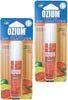 Ozium Smoke & Odor Eliminator Car & Home Air Sanitizer / Freshener, 0.8oz Spray Citrus - Pack of 2