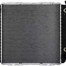 Puermto AT Plastic/Aluminum Radiator 1 Row For 1996-1997 Ford F-100 Ranger 2.3L 1995-1997 Ford Ranger 2.3L L4 with Oil Cooler