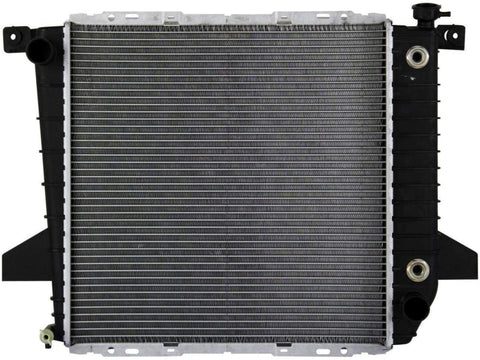 Puermto AT Plastic/Aluminum Radiator 1 Row For 1996-1997 Ford F-100 Ranger 2.3L 1995-1997 Ford Ranger 2.3L L4 with Oil Cooler