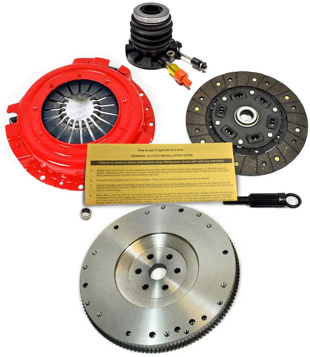 EFT STAGE 1 HD CLUTCH KIT+FLYWHEEL+SLAVE WORKS WITH 93-95 FORD RANGER MAZDA B2300 2.3L 4CYL