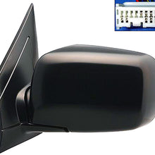 Dorman 955-1683 Driver Side Power Door Mirror - Heated / Folding with Memory for Select Acura Models, Black
