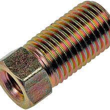 BRAKE LINE TUBE NUTS LONG FOR 3/16 STEEL LINE 4 PACK