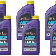 Royal Purple HPS 20W50 High Performance Engine Oil, 6 Quart Case