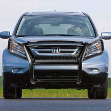 Replacement for 07-11 Honda CRV RE Front Bumper Protector Brush Grille Guard (Black)