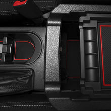CupHolderHero Compatible with Subaru Forester 2014-2018 Custom Liner Accessories – Premium Cup Holder, Console, and Door Pocket Inserts 17-pc Set (Red Trim)