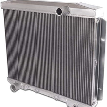 All Aluminum Racing Radiator CC5759 Replacement for FORD Fairlane/Victoria/Ranchero/Skyline V8 1957 1958 1959