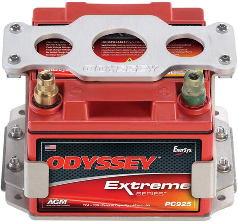 Odyssey Battery HK-PC925 Brushed Aluminum Hold Down Kit