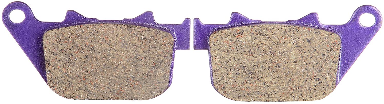 ECCPP FA387 Brake Pads Rear Carbon Fiber Replacement Brake Pads Kits Fit for 2004 2005 2006 2007 2008 2009 2010 2011 2012 Harley-Davidson