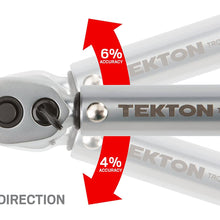 TEKTON 1/4 Inch Drive Dual-Direction Click Torque Wrench (10-150 in.-lb.) | TRQ21101