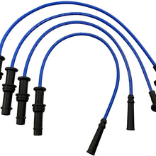 Cable Master Spark Plug Wires Compatible with Subaru Impreza Legacy SOHC 2.2L H4 EJ22E EJ22EZ 1997-1998