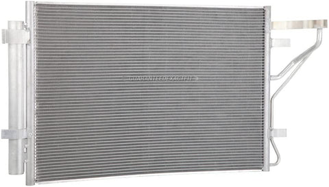 For Kia Forte & Forte5 2010-2015 A/C AC Condenser With Drier - BuyAutoParts 60-60792ND New