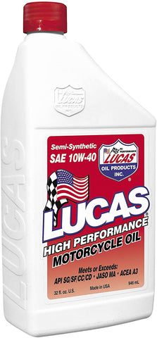 LUCAS OIL 10716 SYNTHETIC SAE 10W-50