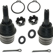 Detroit Axle - Both (2) Driver & Passenger Side Front Lower Ball Joint Replacement for 2007-2009 Aspen - [2004-2009 Dodge Durango]