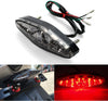 CICMOD Motorcycle 15 LED Brake Running Turn License Plate Tail Light Quad ATV Bike Motorbike 12V New (Type A)