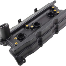 BOXI Left Side Radiator Side Engine Valve Cover w/Gasket Compatible with 2003-2006 Nissan 350Z / 2003-2008 Infiniti FX35 / 2003-07 Infiniti G35 / 2006-2008 Infiniti M35 3.5L V6 13264-AM610 13270-8J112