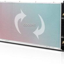 DPI-1555 Full Aluminum OE Style Radiator Compatible with Dodge Ram 2500/3500 8.0L AT 94-02